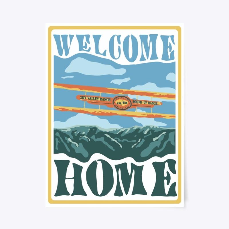 Welcome Home Poster – 18" x 24"